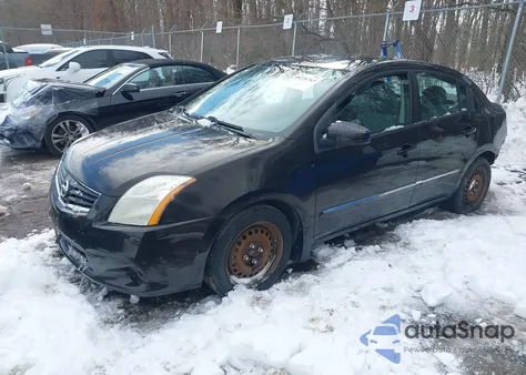2010 Nissan Sentra 2.0S z USA, uszkodzony, nr VIN 3N1AB6AP9AL637747